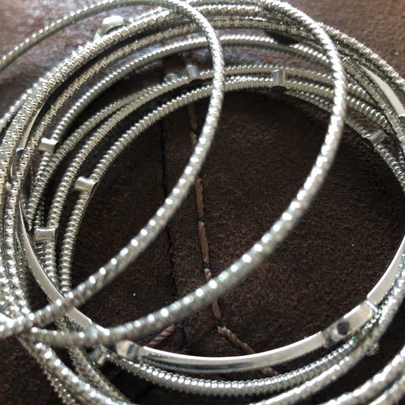 Accessories - Silver Bangle Bracelets